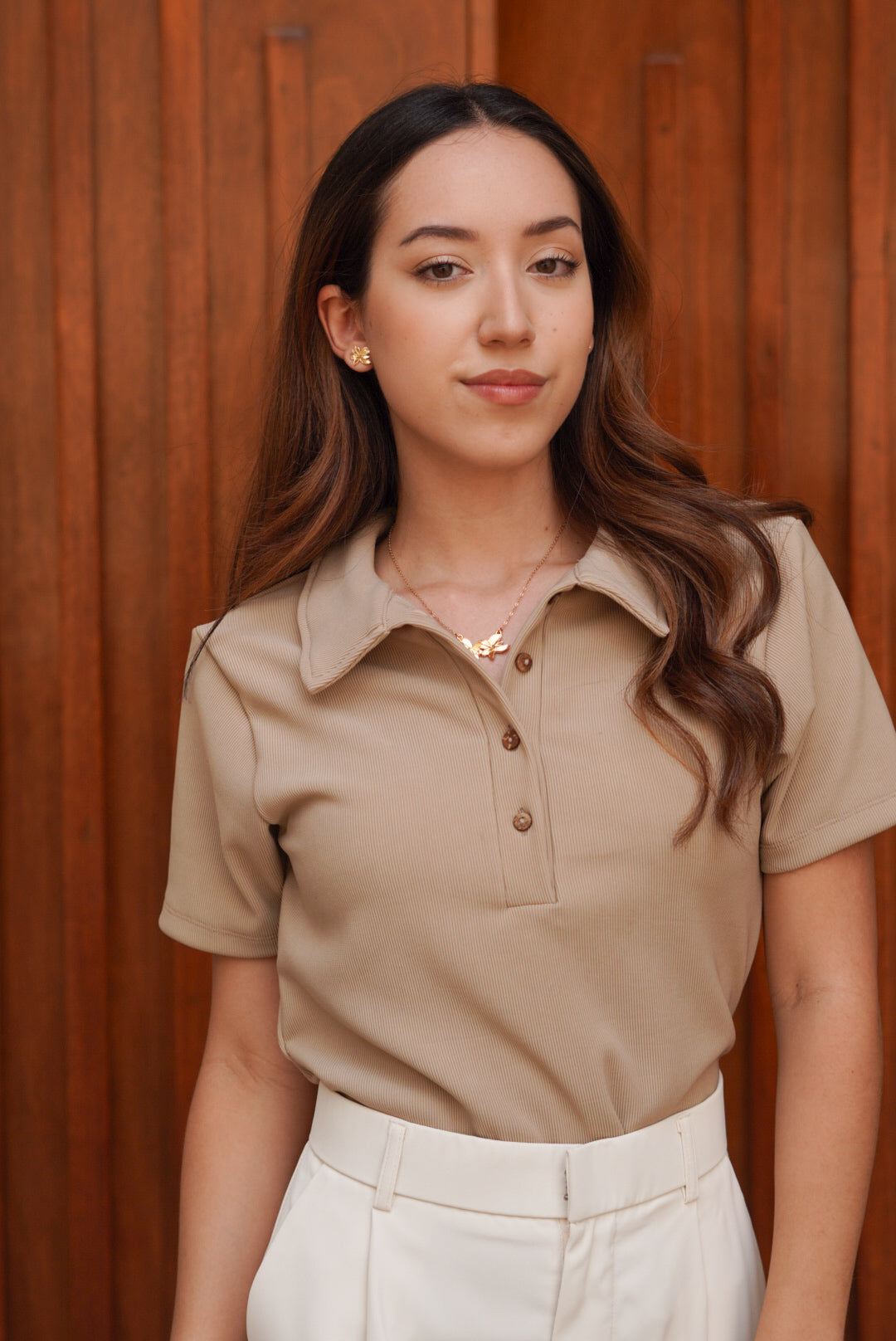Plena Polo Caqui