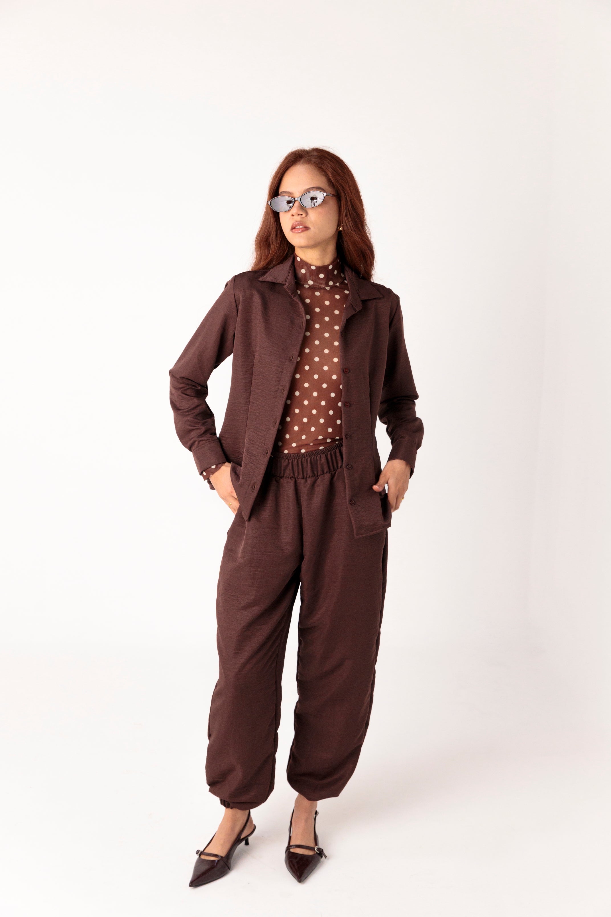 Blusa camisera Zafiro