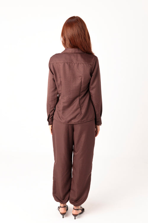 Blusa camisera Zafiro